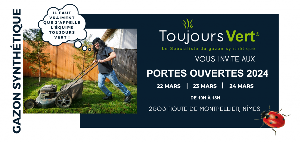 Portes Ouvertures Gazon Synthétique