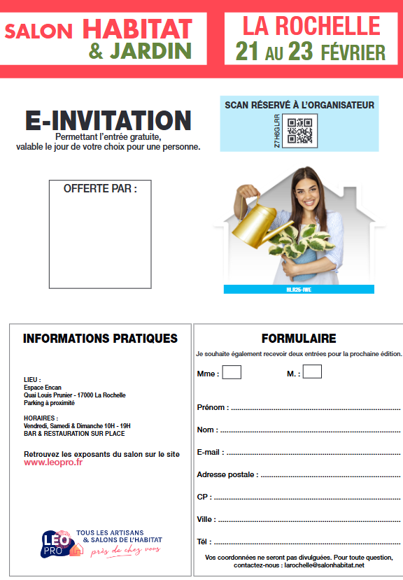 SALON HABITAT & JARDIN LA ROCHELLE